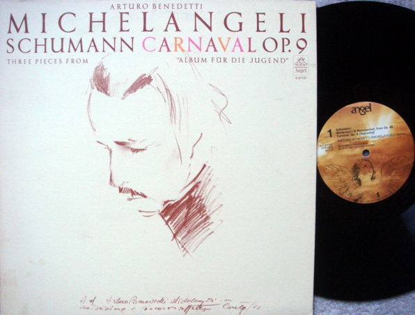 EMI Angel / MICHELANGELI, - Schumann Carnavel,  MINT!