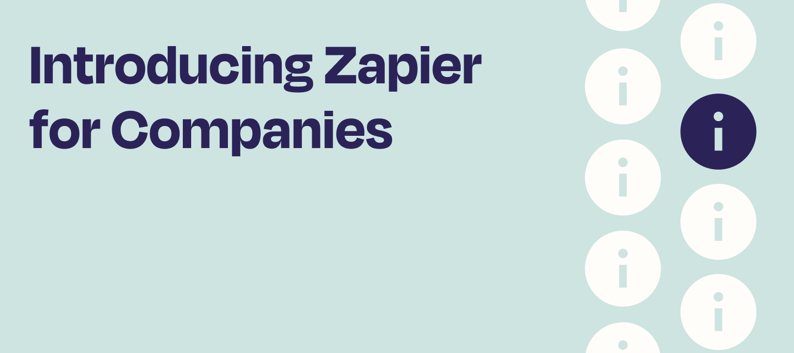 Introducing Zapier for Companies