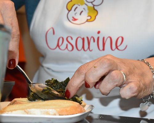 Food experiences Gavorrano: Hors d'oeuvres as per tradition: black cabbage