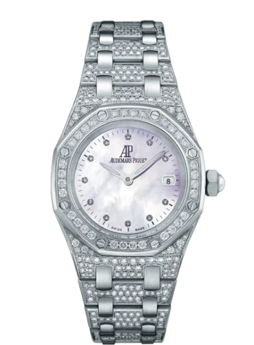 Royal Oak 67602 Quartz White Gold / Diamond / MOP / Bracelet
