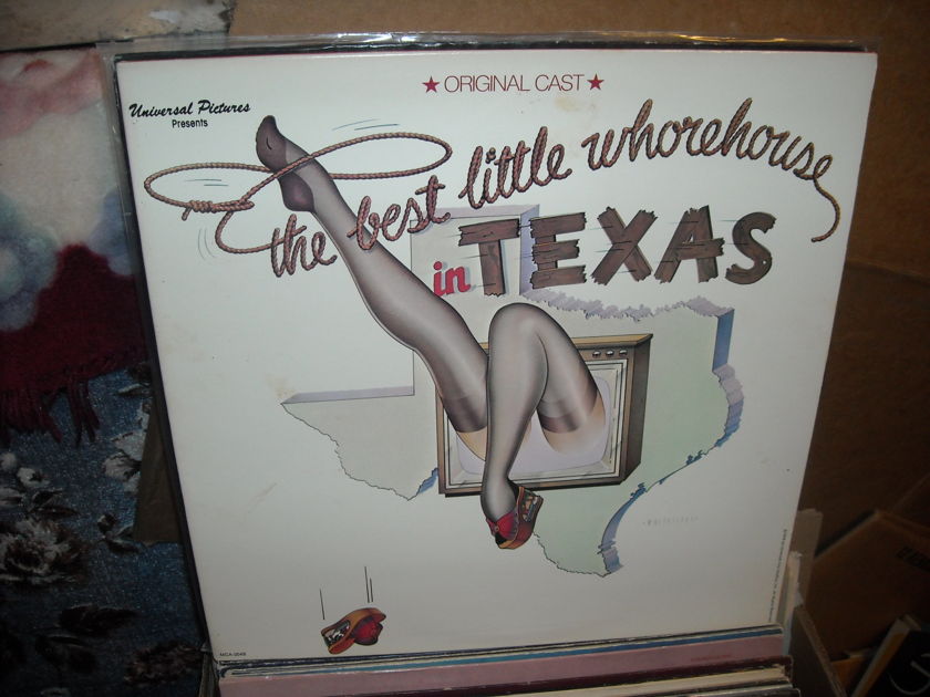 (lec) Original Broadway Cast - The Best Little Whorehouse In TX MCA LP (c)