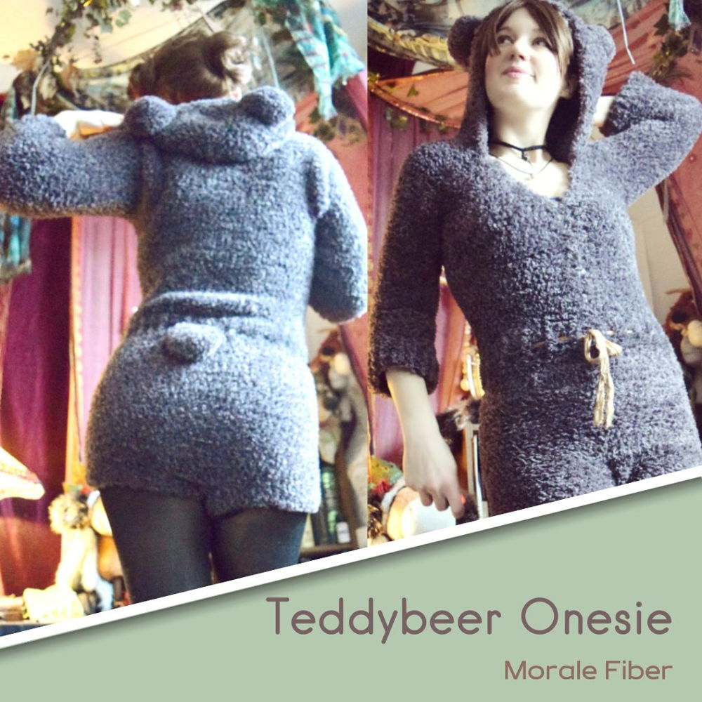 Teddybeer Onesie – Morale Fiber