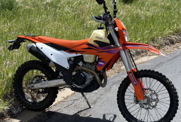 2024 KTM 500 EXC motorcycle for rent near Golden, CO