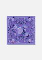 Foulard Bandeau motif imprimé violet virginie riou