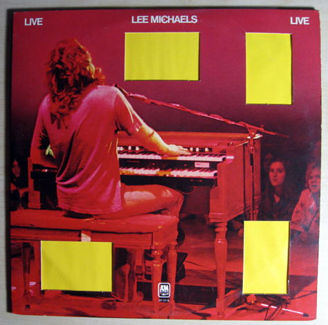 Lee Michaels - Live - 1973 A&M Records SP-3518