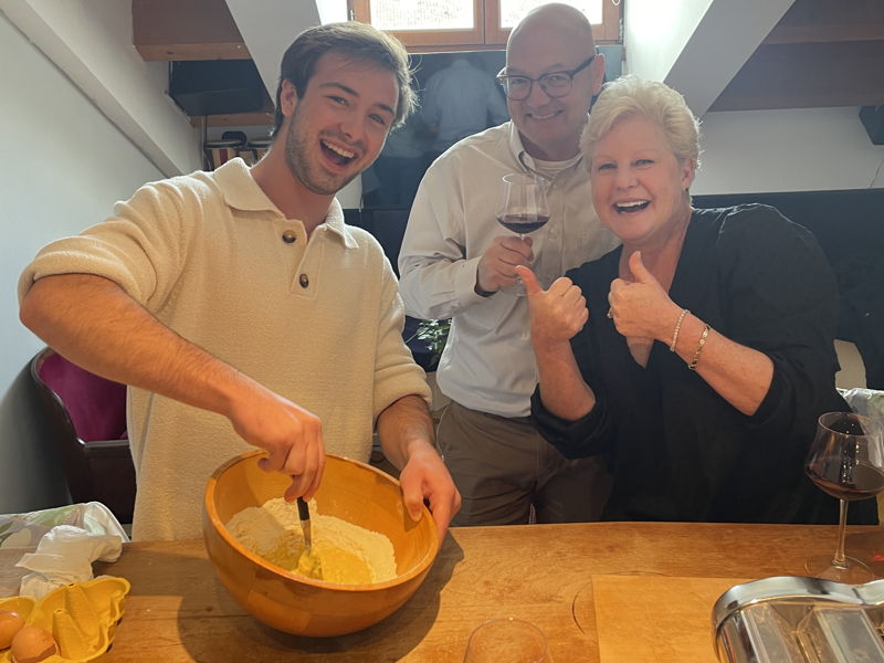 Cooking classes Venice: Fresh pasta cooking class and live music at Francesco's!