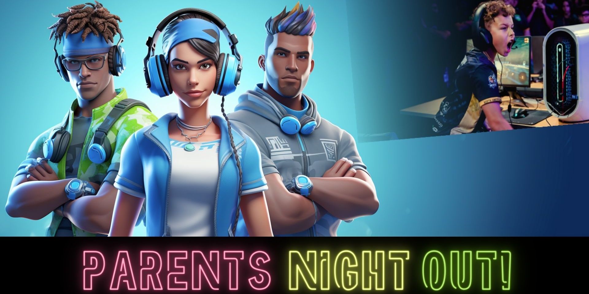 Parent's Night Out! XP League Asheville promotional image