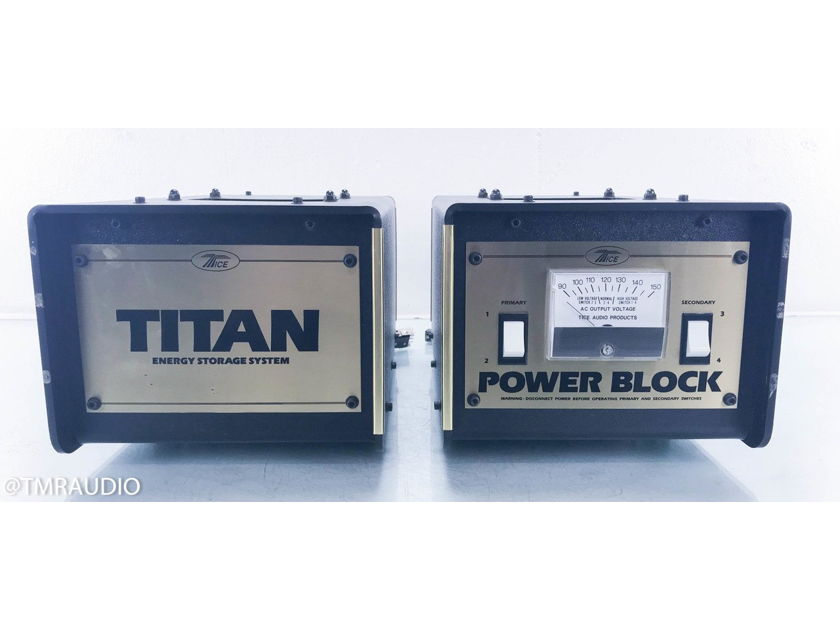 Tice Power Block Power Conditioner Titan Energy Storage System; Vintage (13353)