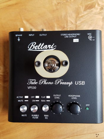 Bellari Audio VP-530 Tube Phono Preamp USB