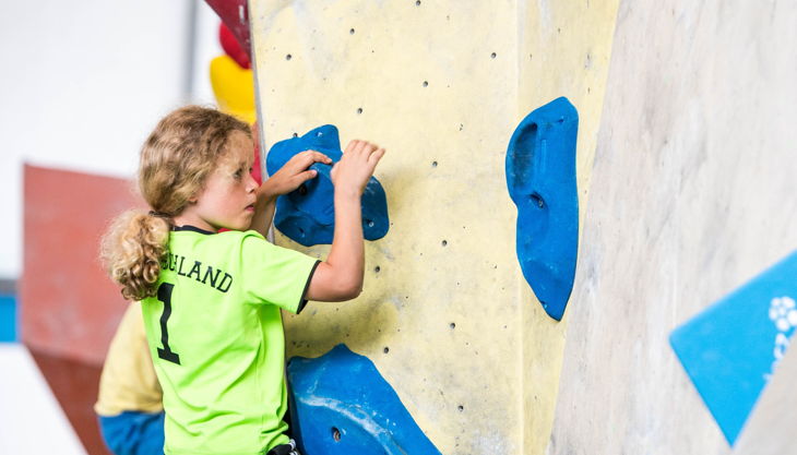 bester geburtstagde dynochrom kidscup mädchen klettert wand trickot