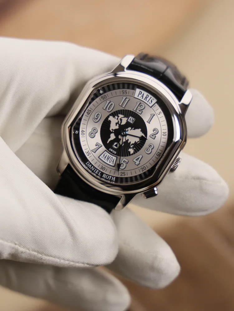 Metropolitan World Time White Gold