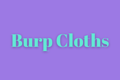 Burp Cloths