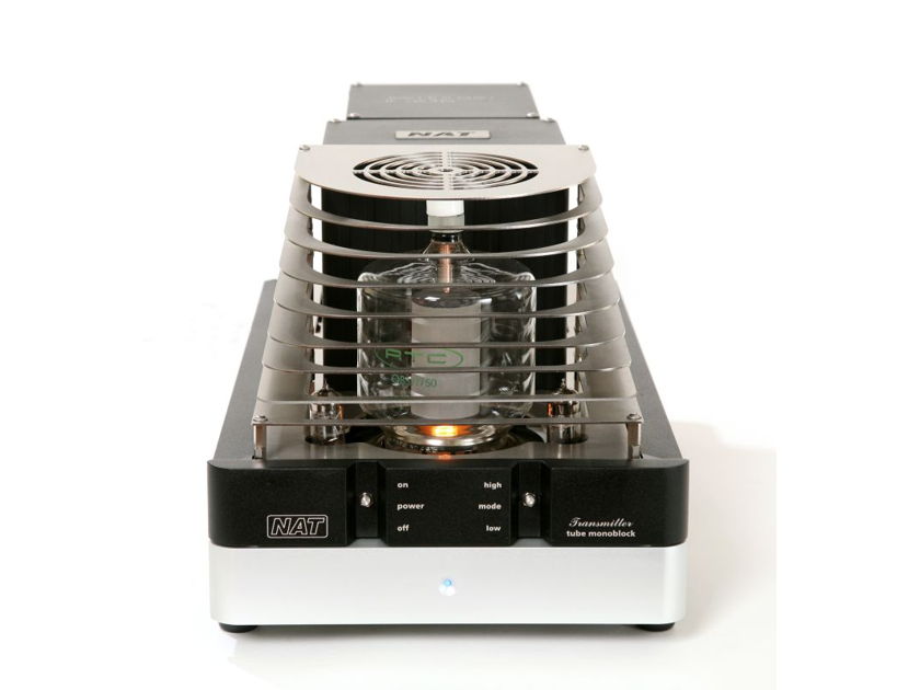 BRAND NEW FACTORY SEALED NAT AUDIO TRANSMITTER MONOBLOCKS WITH OPTIONAL OUTPUT TUBE GRILLS Inc.  120 WATT! SINGLE ENDED TRIODE £10’100  {Retail £17995+£990}  Absolute Steel Priced to sell to all ;-)
