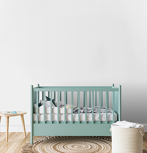 Mint minimalist nursery ideas