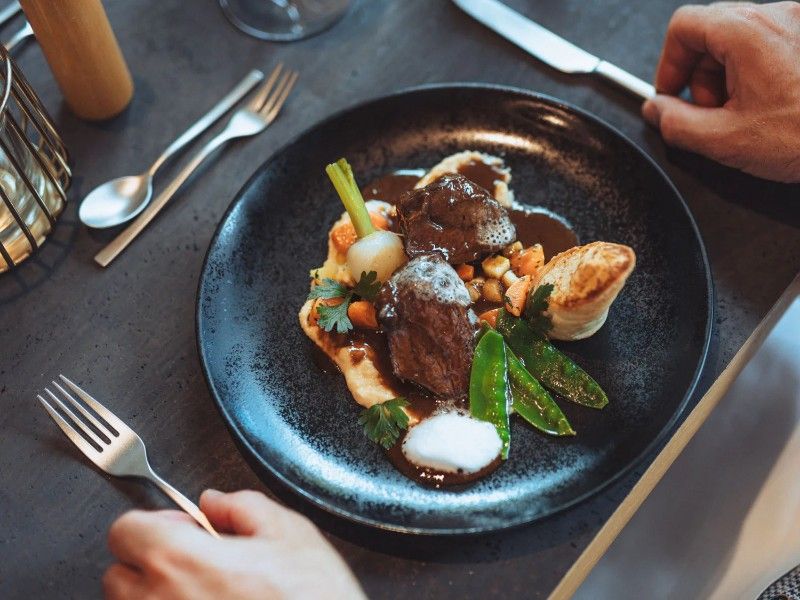 Festliches Menü zu Weihnachten genießen