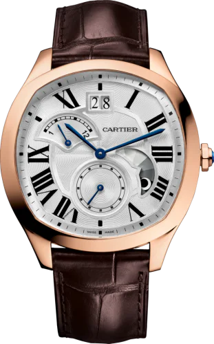 Drive de Cartier Second Time Zone Day / Night Pink Gold / Silver