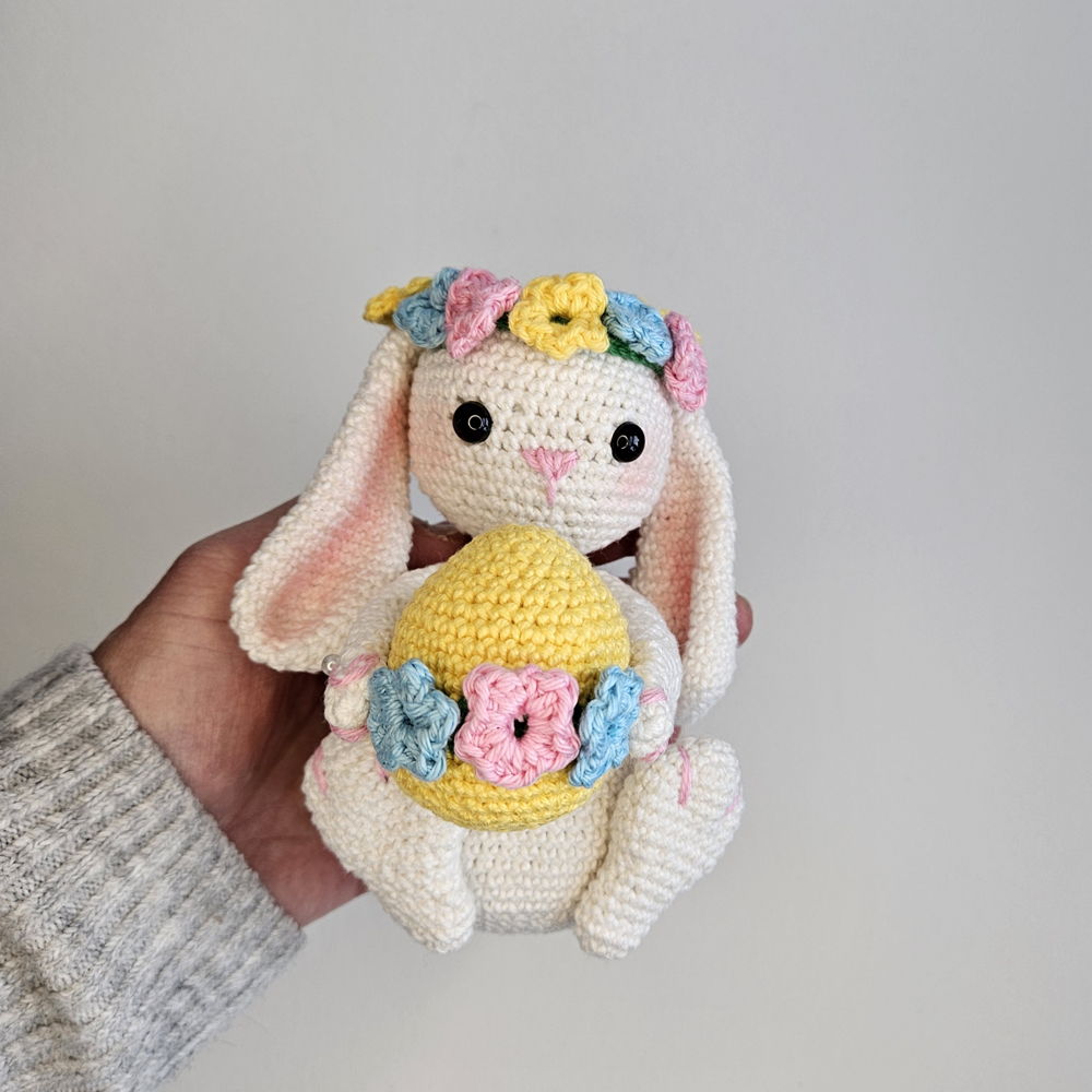 Paaskonijntje Pam amigurumi