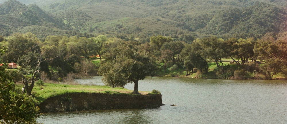 Santa Ynez Valley and lake