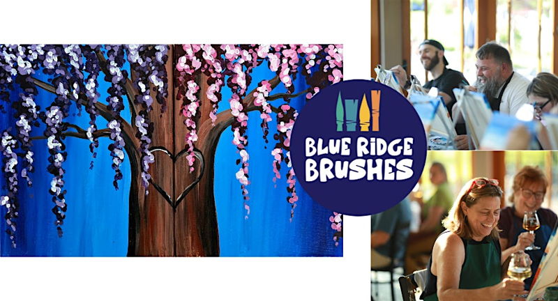 "Mommy + Me" Paint Class at the Blue Ridge Brushes Studio