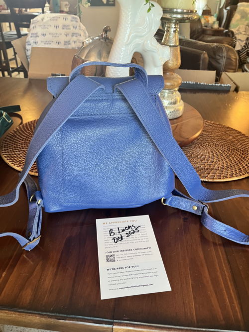 'Almost Perfect' Bucket Backpack - $80.00 | Portland Leather Resale ...