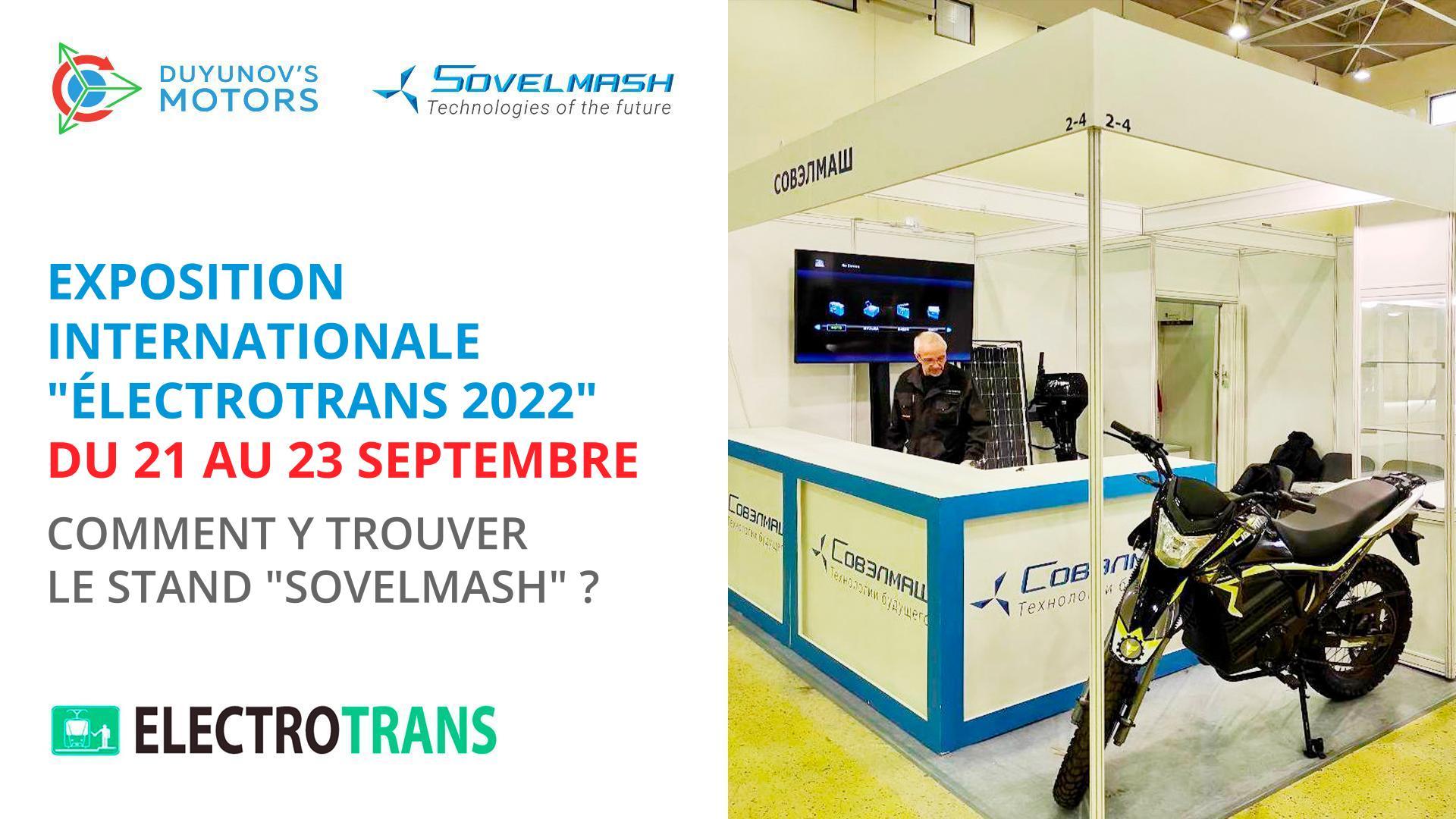 "Semaine russe des transports publics" : Exposition internationale "ÉlectroTrans 2022"