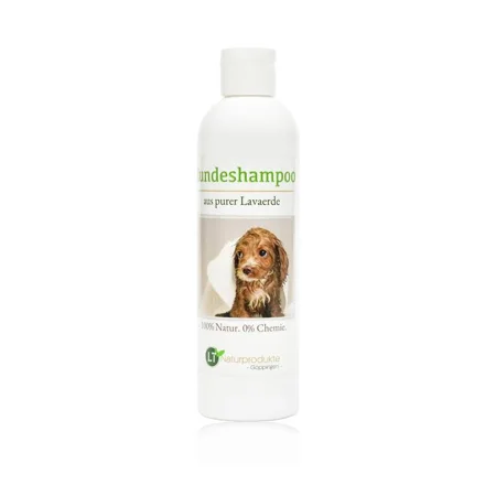 Shampooing anti-démangeaisons pour chiens à la terre de lave