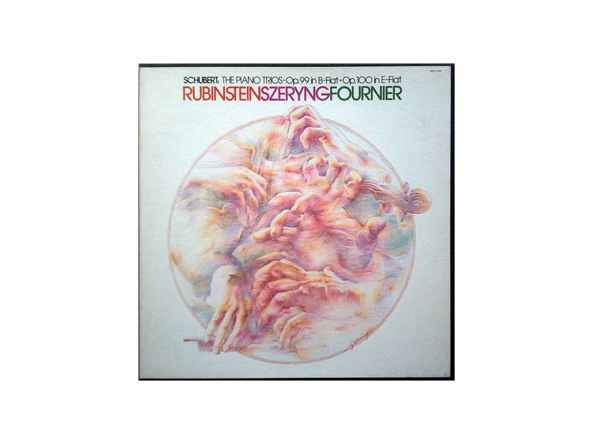 RCA | RUBINSTEIN-SZERYNG-FOURNIER/SCHUBERT - The Piano Trios Op.99 & Op.100 / 2-LP / NM