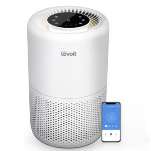 LEVOIT Air Purifier for Home Bedroom, Smart WiFi Alexa Control, Covers up to 916 Sq.Foot, 3 in 1 Filter for Allergies, Pollutants, Smoke, Dust, 24dB Quiet for Bedroom, Core 200S-P, White