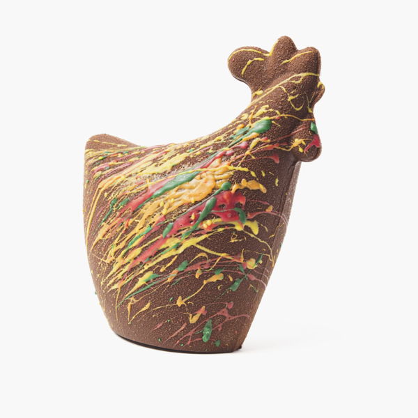poule-en-chocolat-noir