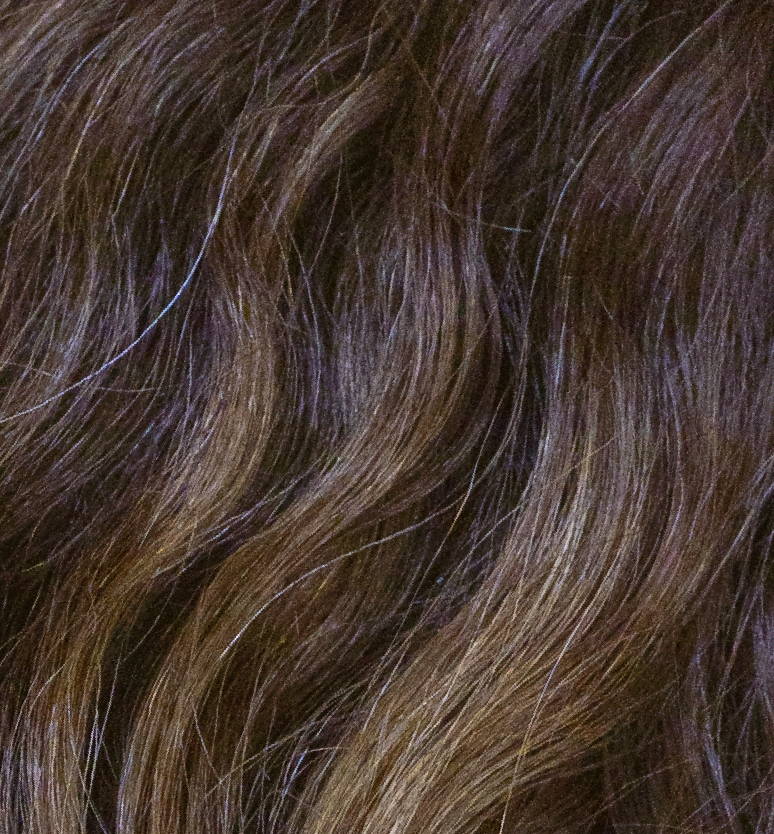 brown balayage hair swatch