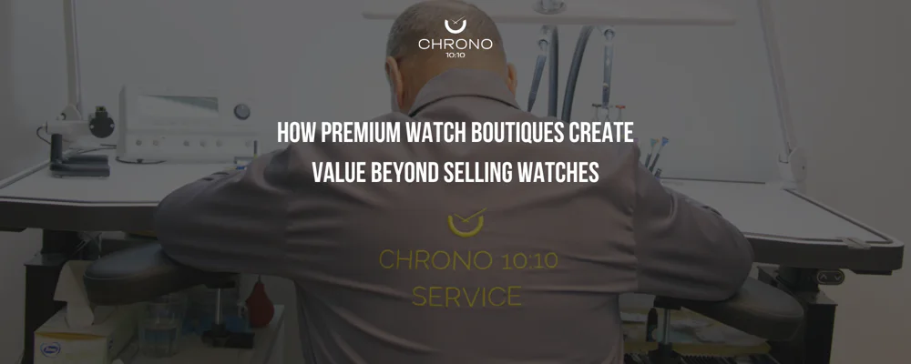 How Premium Watch Boutiques Create Value Beyond Selling Watches | Chrono 10:10