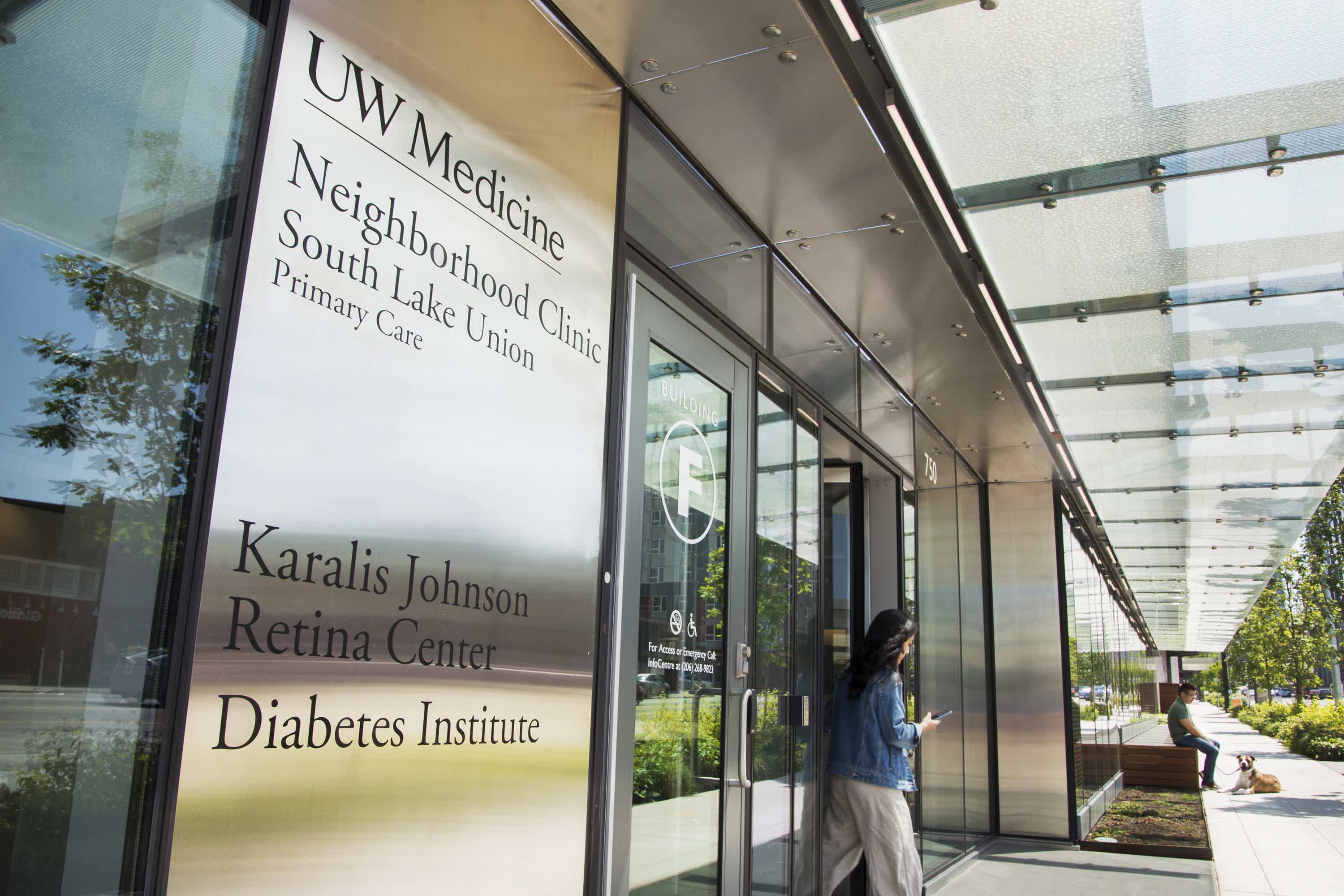 Photo of the UW Medicine building