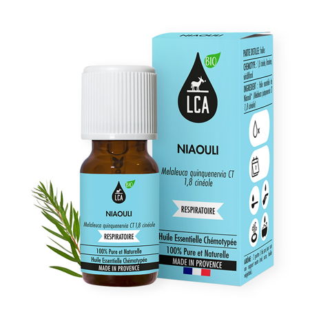 Huile essentielle Niaouli bio par LCA Aroma