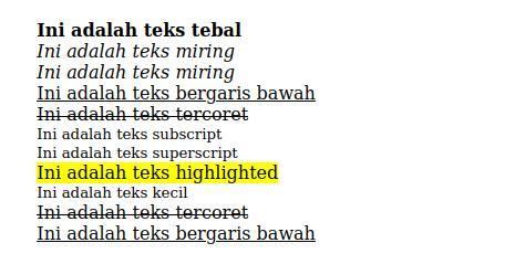 teks-formatting