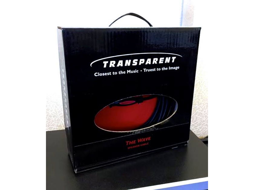 Transparent Audio The Wave Speaker Cable  SOLD!!!