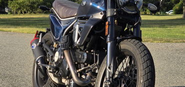2025 DUCATI SCRAMBLER NIGHTSHIFT motorcycle for rent near Dedham, MA