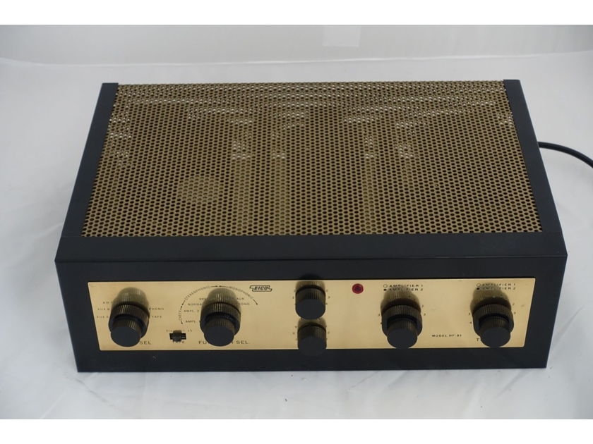Eico HF-81 Completely Rebuilt Stereo Tube Amplifier