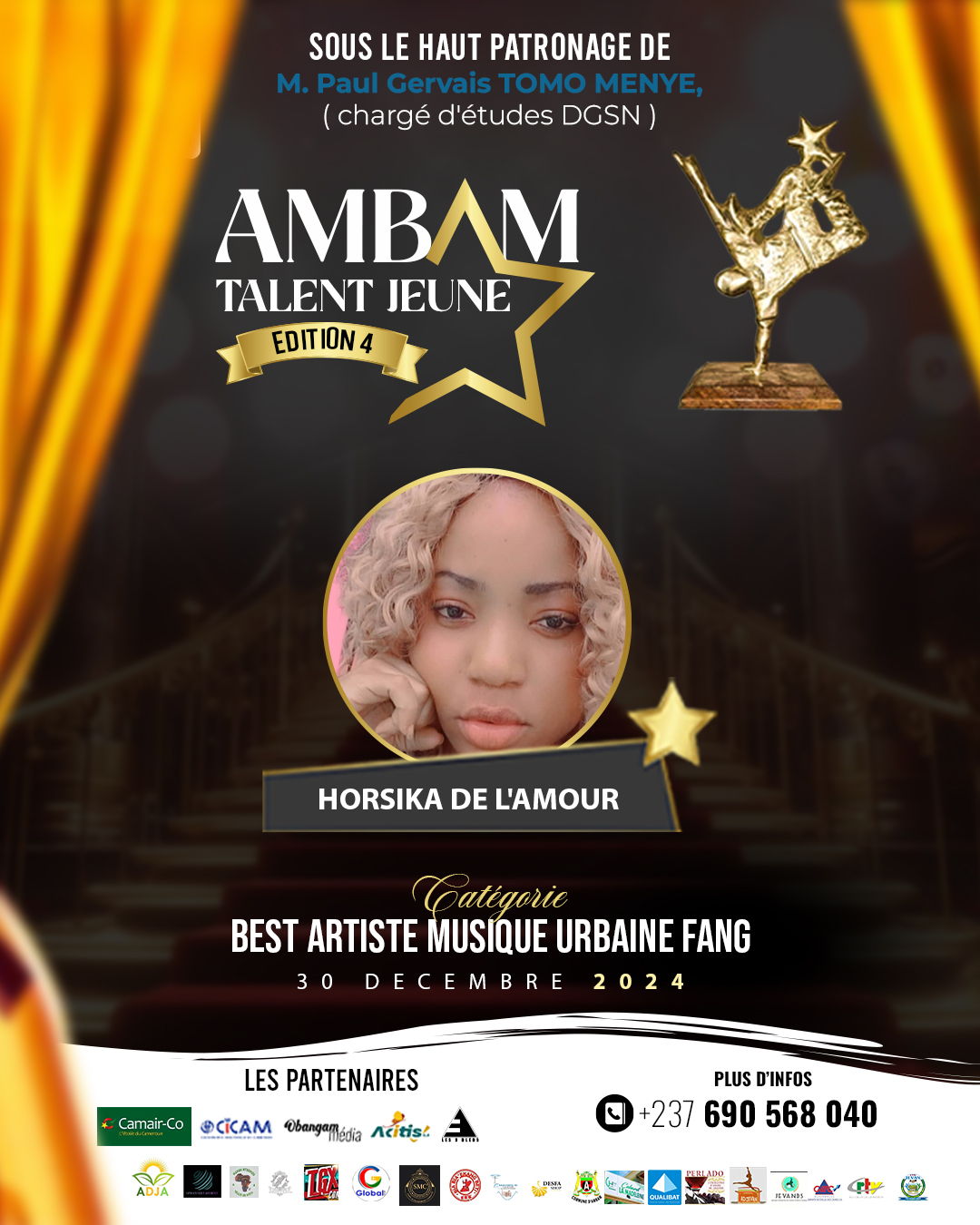 Horssika L'Amour Artiste Urbaine Fang