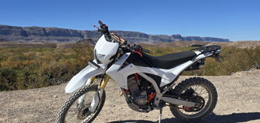 2013 HONDA CRF250L motorcycle for rent near Manor, TX