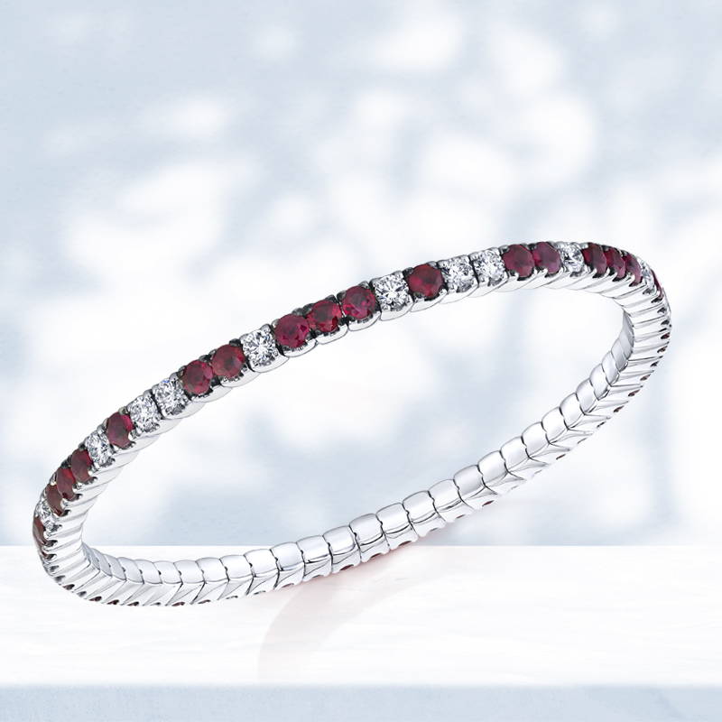 Ruby and Diamond bracelet