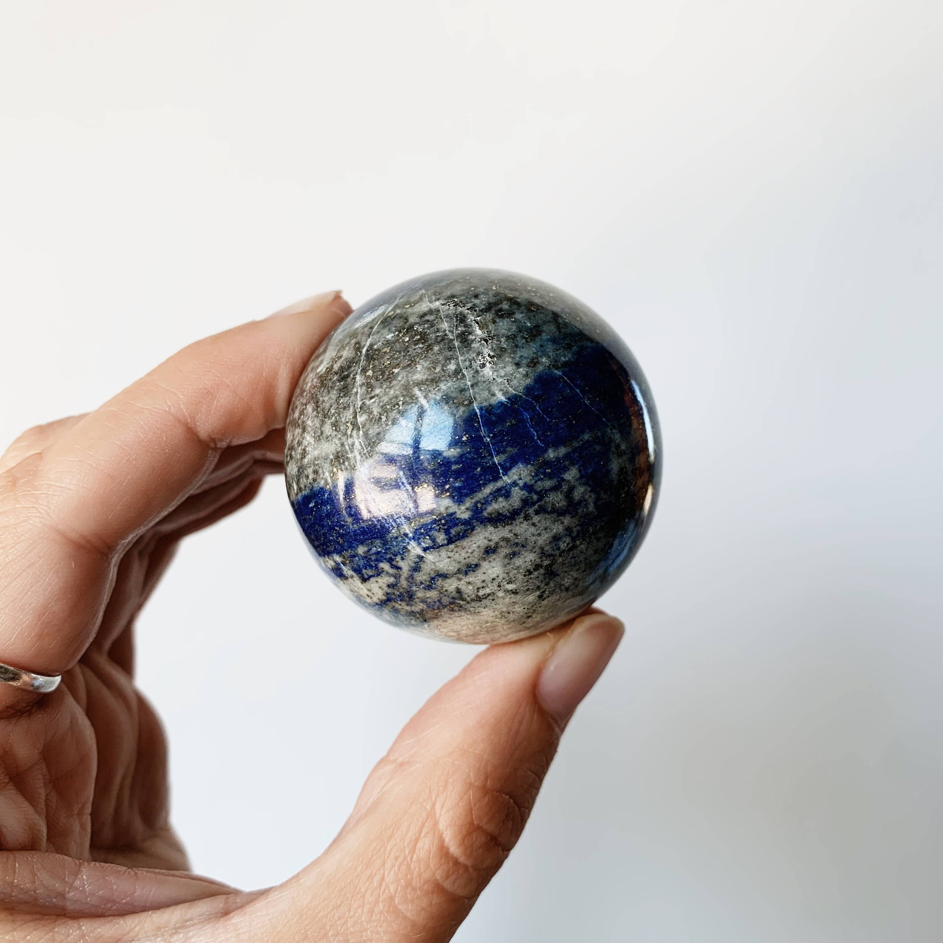 Lapis Lazuli Sphere - Crystal for Sagittarius