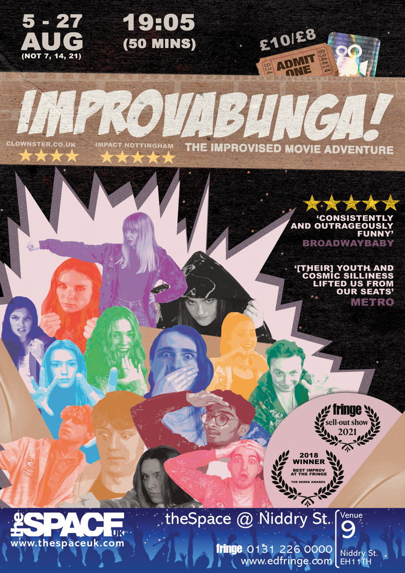 The poster for Improvabunga!
