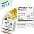 Oganics Ocean Better D3 + K2 Supplement Facts