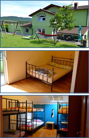 The Hostel Ociski Raj is ideal accommodation for rock climbers visiting Osp and Črni Kal