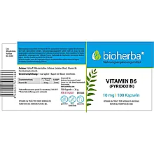 Vitamin B6 Pyridoxin 10 mg 100 Kapseln