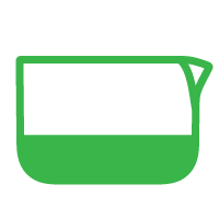 Matcha leaf blend icon