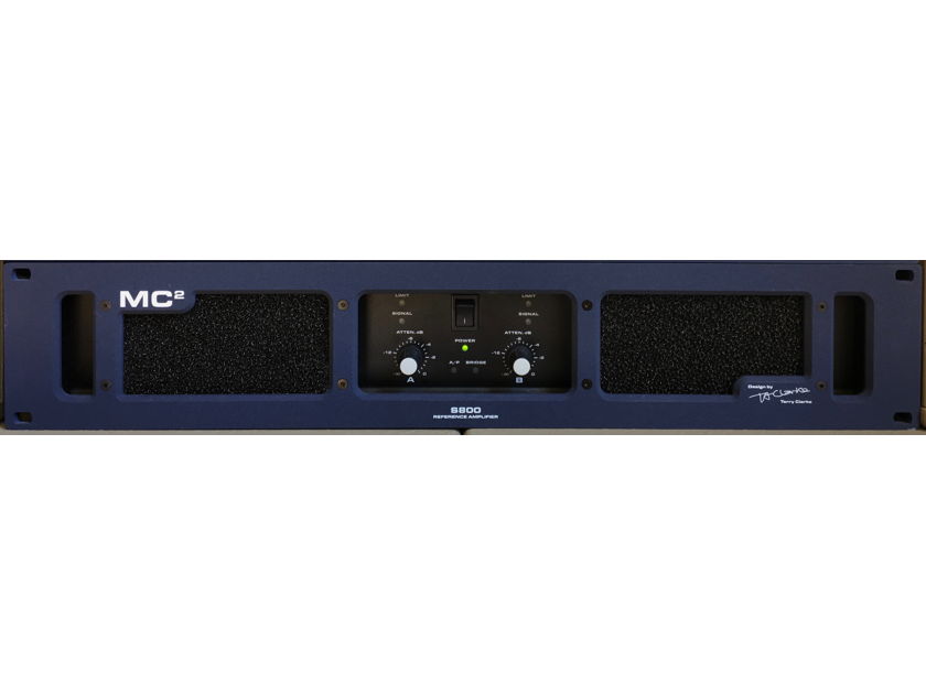 MC2 475W x 2-Channel S800 Signature Reference Amp  (1900W x 1 bridged into 8 ohm)