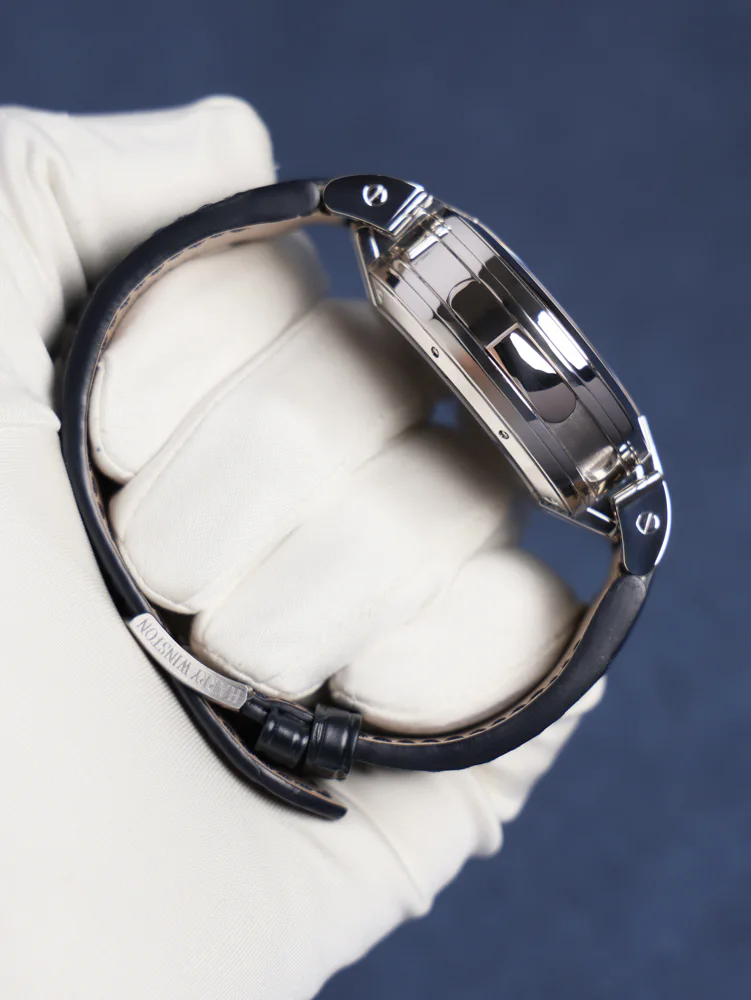 Harry Winston Opus 4 Platinum Tourbillon Minute-repeater with cathedral gongs Moonphase LE 18 pcs