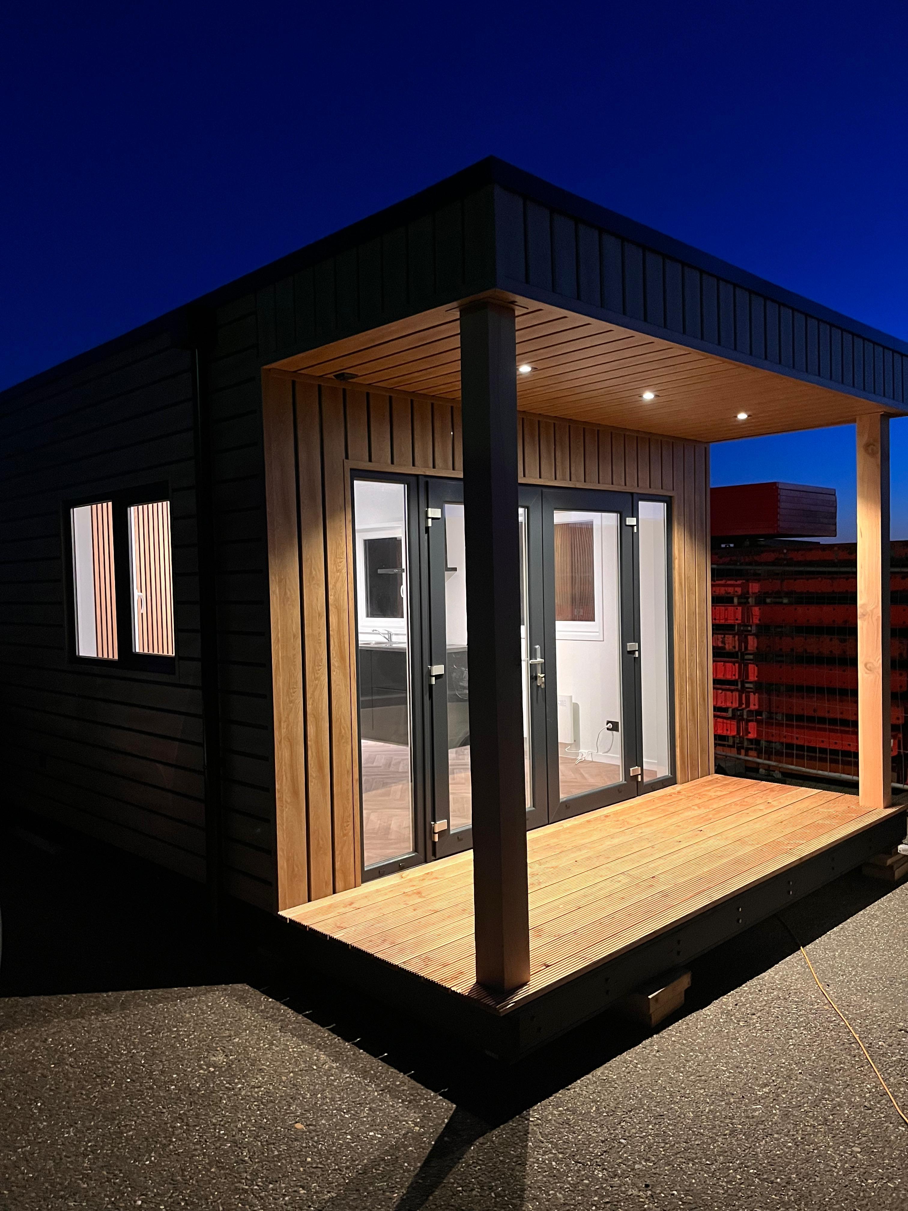 Vakantiewoning op locatie — maatwerk project door BBS Systeembouw