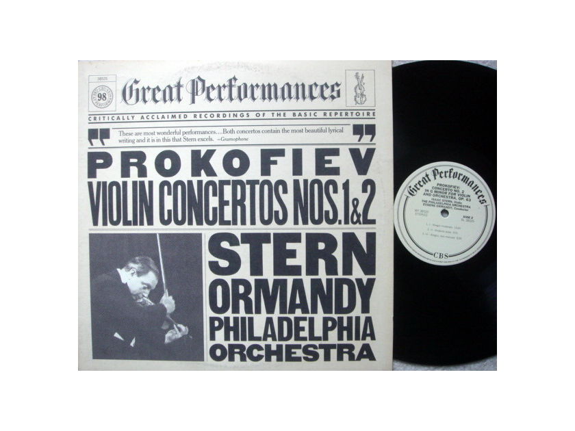 Columbia / STERN-ORMANDY, - Prokofiev Violin Concertos No.1 & 2, MINT!